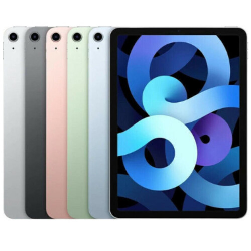 Refurbished iPad Air 4 256 GB 4G Blauw Als nieuw Tweedehands