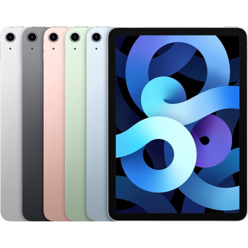 Refurbished iPad Air 4 64 GB 4G Zilver Gebruikt Tweedehands