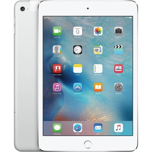 Refurbished iPad mini (2015) 4e generatie 16 Go - WiFi + 4G - Zilver Tweedehands