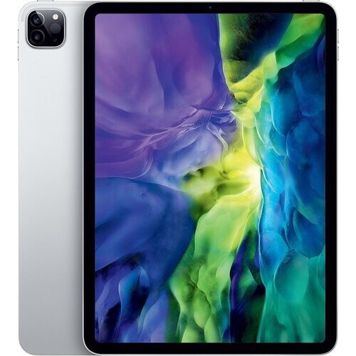 Refurbished iPad Pro 11 (2020) 2e generatie 1000 Go - WiFi - Zilver Tweedehands