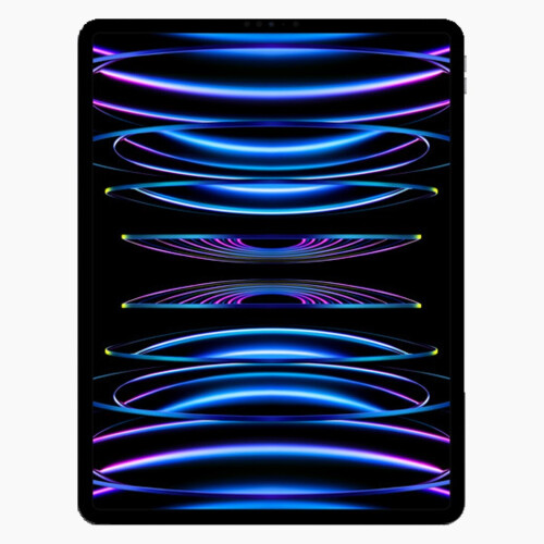 Refurbished iPad Pro 12.9 128 GB 5G (2022) Space Gray Licht gebruikt Tweedehands
