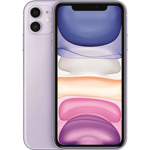 Refurbished iPhone 11 64GB Paars (Zo goed als nieuw) Tweedehands