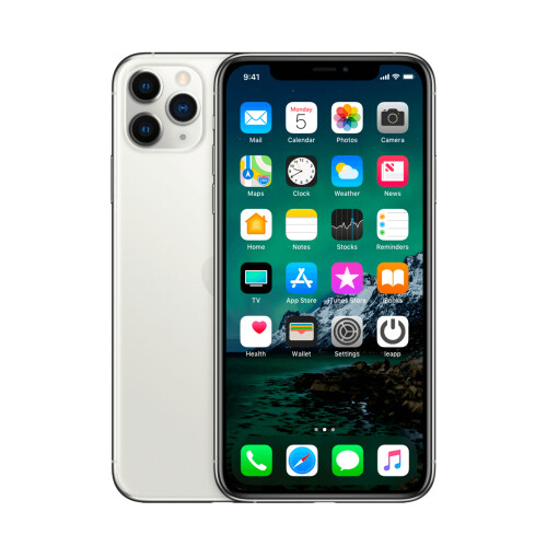 Refurbished iPhone 11 Pro Max 64 GB Zilver Licht gebruikt Tweedehands