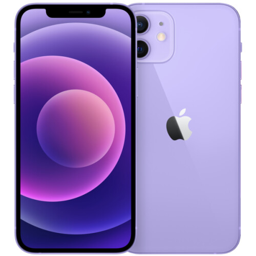 Refurbished iPhone 12 128 GB Paars Als nieuw Tweedehands