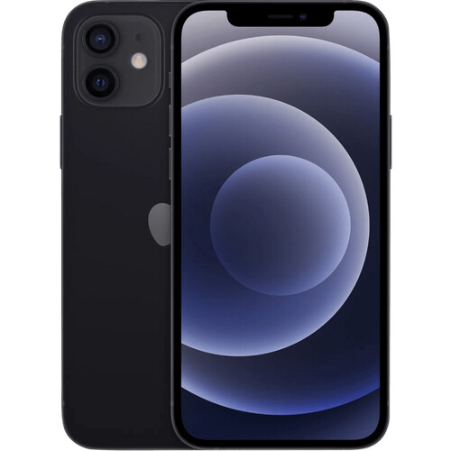 Refurbished iPhone 12 128GB Zwart (Licht gebruikt) Tweedehands