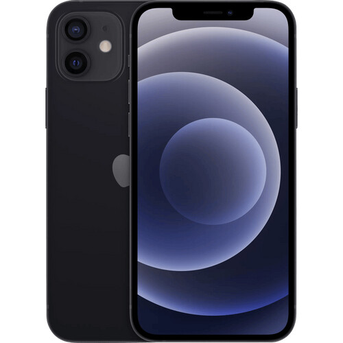 Refurbished iPhone 12 128GB Zwart (Zichtbaar gebruikt) Tweedehands