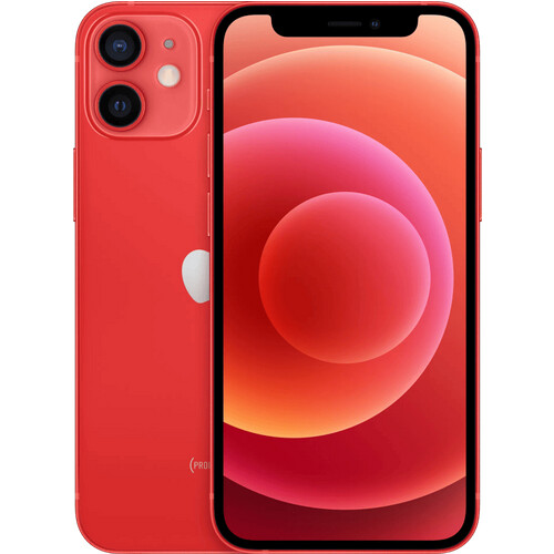 Refurbished iPhone 12 mini 128GB Rood (Licht gebruikt) Tweedehands