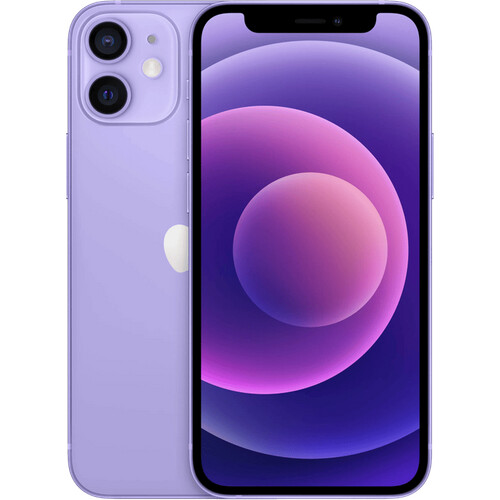 Refurbished iPhone 12 mini 64GB Paars (Zo goed als nieuw) Tweedehands