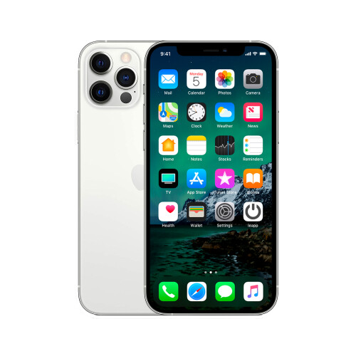 Refurbished iPhone 12 Pro Max 128 GB Zilver Als nieuw Tweedehands