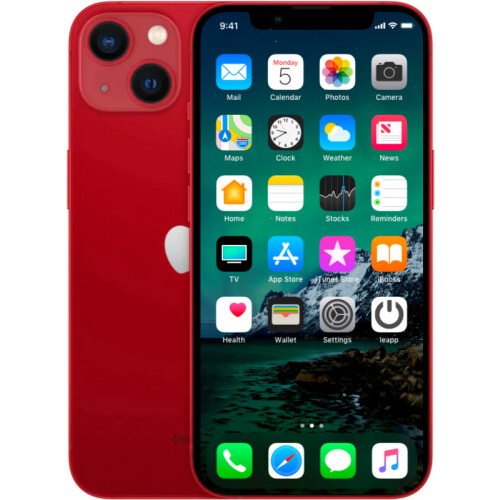 Refurbished iPhone 13 128 GB Rood Als nieuw Tweedehands