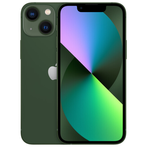 Refurbished iPhone 13 Mini 128 GB Groen Als nieuw + Nieuwe batterij Tweedehands