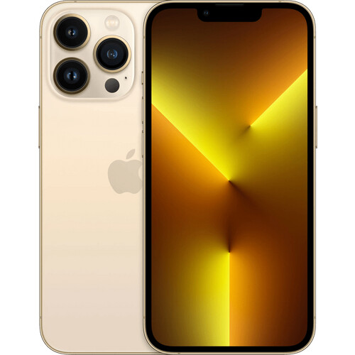 Refurbished iPhone 13 Pro 256GB Goud (Zo goed als nieuw) Tweedehands