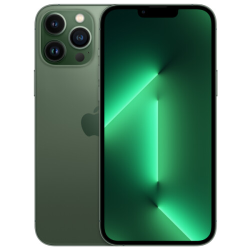 Refurbished iPhone 13 Pro Max 128 GB Alpengroen Als nieuw + Nieuwe batterij Tweedehands