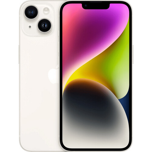 Refurbished iPhone 14 128GB Wit (Zichtbaar gebruikt) Tweedehands