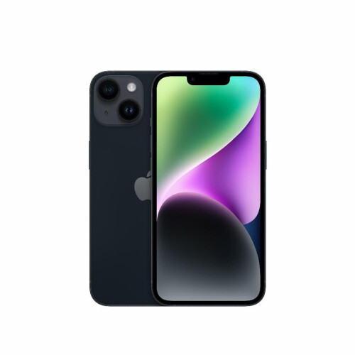 Refurbished iPhone 14 256 GB Zwart Als nieuw Tweedehands