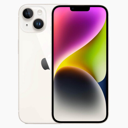 Refurbished iPhone 14 Plus 128 GB Wit Gebruikt Tweedehands