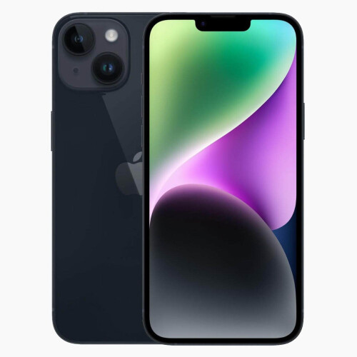 Refurbished iPhone 14 Plus 128 GB Zwart Gebruikt Tweedehands