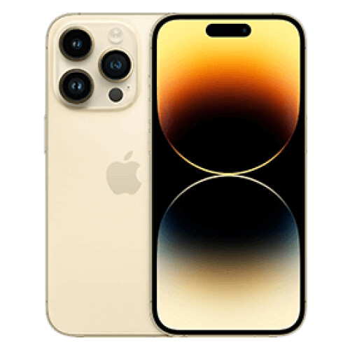 Refurbished iPhone 14 Pro 128 GB Goud Als nieuw + Nieuwe batterij Tweedehands