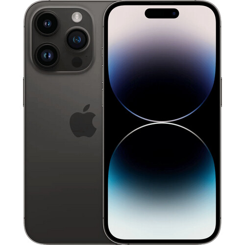 Refurbished iPhone 14 Pro 128GB Zwart (Zo goed als nieuw) Tweedehands