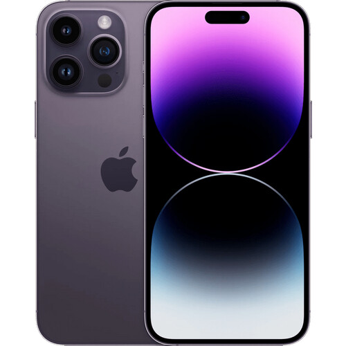 Refurbished iPhone 14 Pro Max 128GB Paars (Zichtbaar gebruikt) Tweedehands