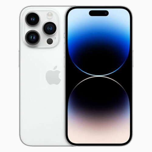 Refurbished iPhone 14 Pro Max 256 GB Zilver Licht gebruikt Tweedehands
