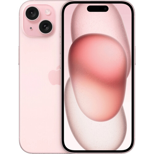 Refurbished iPhone 15 128GB Roze (Zo goed als nieuw) Tweedehands