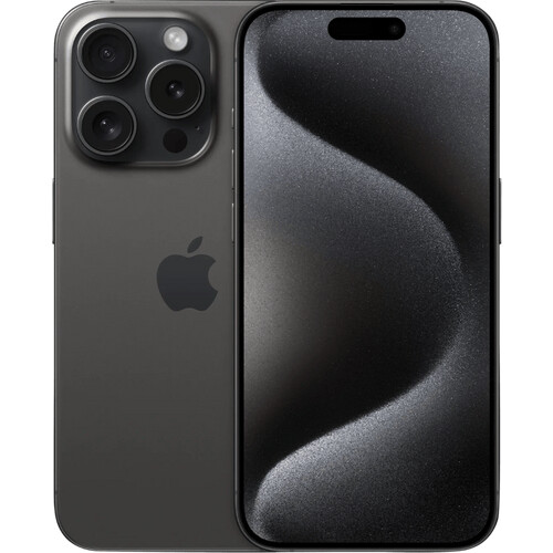 Refurbished iPhone 15 Pro 128GB Black Titanium (Licht gebruikt) Tweedehands