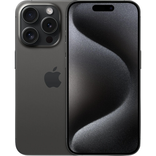 Refurbished iPhone 15 Pro 128GB Black Titanium (Zo goed als nieuw) Tweedehands