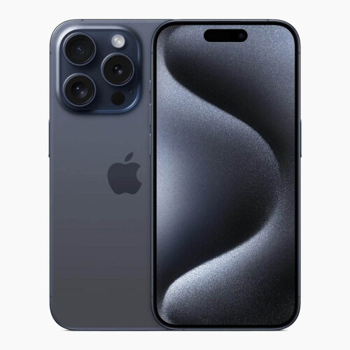 Refurbished iPhone 15 Pro Max 256 GB Titanium Blauw Licht gebruikt Tweedehands