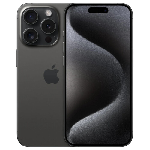 Refurbished iPhone 15 Pro Max 256 GB Titanium Zwart Als nieuw Tweedehands