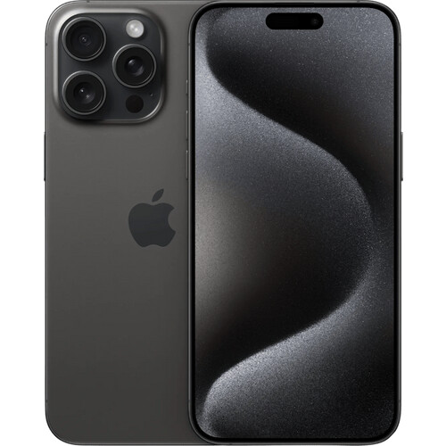 Refurbished iPhone 15 Pro Max 256GB Black Titanium (Licht gebruikt) Tweedehands