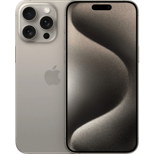Refurbished iPhone 15 Pro Max 256GB Natural Titanium (Zo goed als nieuw) Tweedehands
