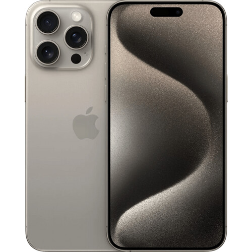 Refurbished iPhone 15 Pro Max 256GB Natural Titanium (Zo goed als nieuw) Tweedehands