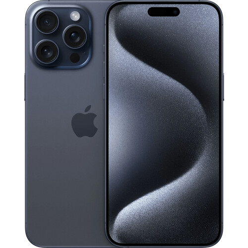 Refurbished iPhone 15 Pro Max 512GB Blue Titanium (Zichtbaar gebruikt) Tweedehands