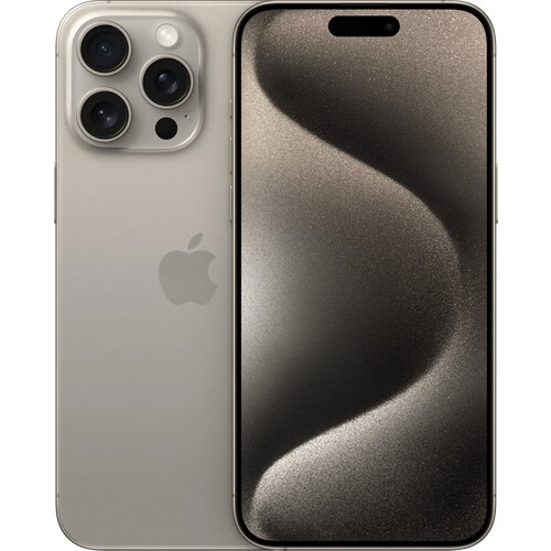 Refurbished iPhone 15 Pro Max 512GB Natural Titanium (Zo goed als nieuw) Tweedehands