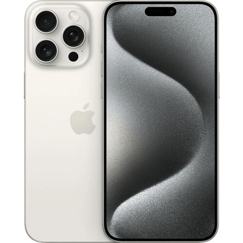 Refurbished iPhone 15 Pro Max 512GB White Titanium (Zichtbaar gebruikt) Tweedehands