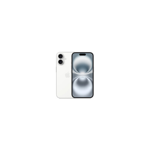 Refurbished iPhone 16 128 GB Wit Als nieuw Tweedehands