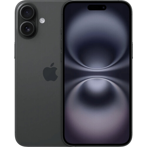 Refurbished iPhone 16 128GB Zwart (Licht gebruikt) Tweedehands