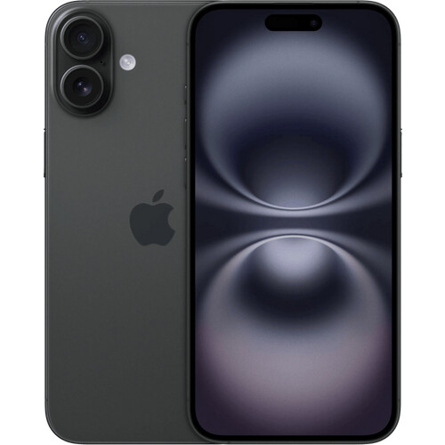 Refurbished iPhone 16 128GB Zwart (Zo goed als nieuw) Tweedehands