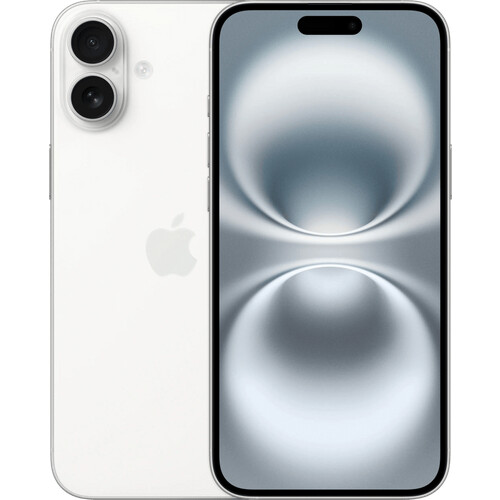 Refurbished iPhone 16 Plus 128GB Wit (Licht gebruikt) Tweedehands