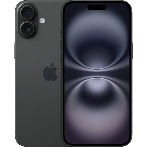 Refurbished iPhone 16 Plus 128GB Zwart (Zichtbaar gebruikt) Tweedehands