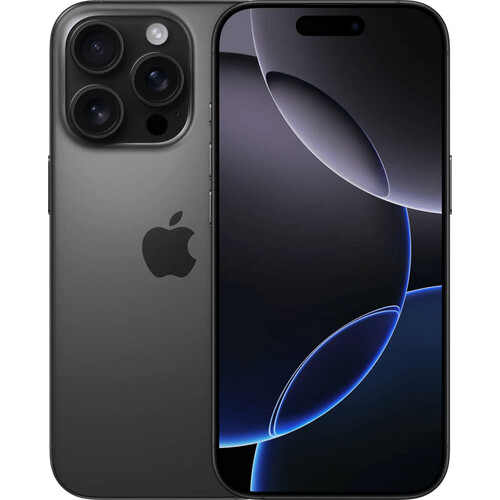 Refurbished iPhone 16 Pro 256GB Black Titanium (Licht gebruikt) Tweedehands