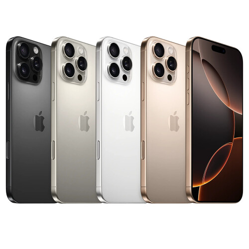 Refurbished iPhone 16 Pro Max 256 GB Goud Licht gebruikt Tweedehands