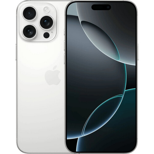 Refurbished iPhone 16 Pro Max 256GB White Titanium (Zichtbaar gebruikt) Tweedehands