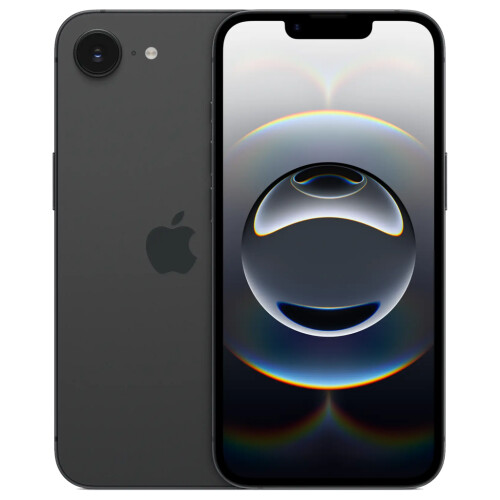 Refurbished iPhone 16e 128GB Zwart Gebruikt Tweedehands