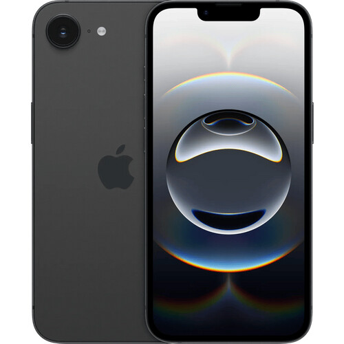 Refurbished iPhone 16e 128GB Zwart (Zichtbaar gebruikt) Tweedehands