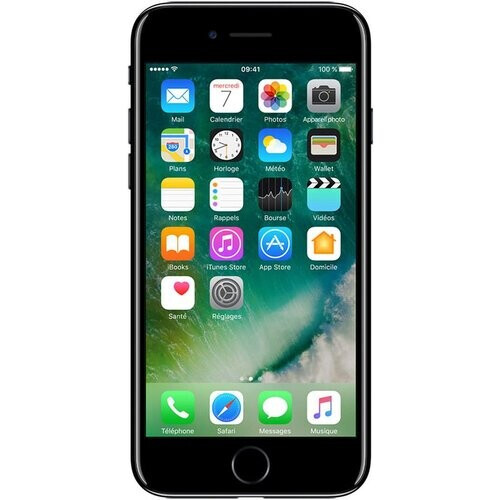 Refurbished iPhone 7 128GB - Jet Black - Simlockvrij Tweedehands