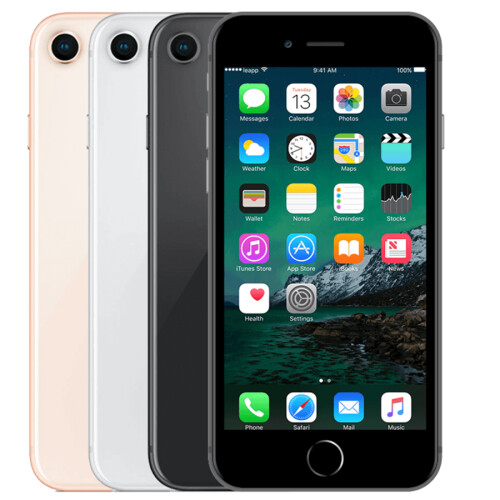 Refurbished iPhone 8 64 GB Space Gray Licht gebruikt Tweedehands