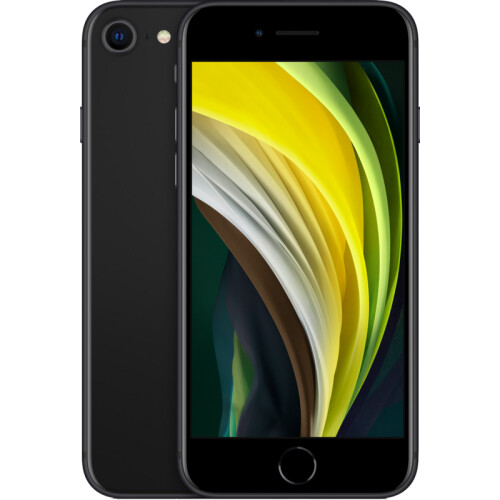 Refurbished iPhone SE 2020 64GB Zwart (Licht gebruikt) Tweedehands