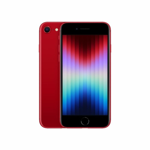 Refurbished iPhone SE 2022 128 GB Rood Als nieuw Tweedehands